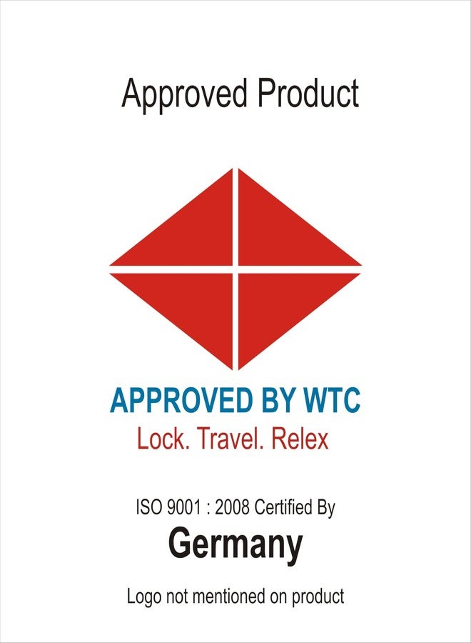 Wilson Locks Wilson Small Bag Lock Approved by WTC with Steel Shackle, Master Key System, Common Key for Multiple Locks (20 Same Key Locks) - Image 3